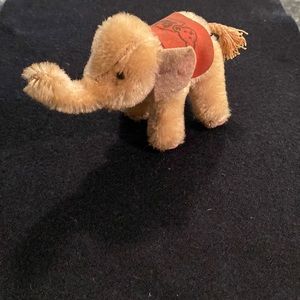 Rare 3” 75th Anniversary Steiff Mohair Elephant
